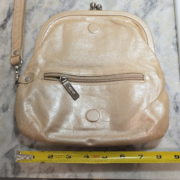 HOBO International Champagne Wristlet Clutch - Picture 6 of 17